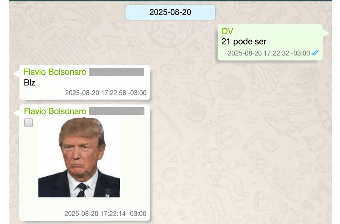 PF revela conversas de Flávio Bolsonaro com Daniel Vorcaro sobre filme Dark Horse